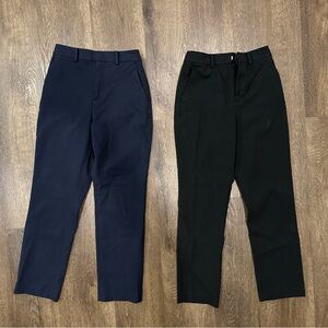 Uniqlo Women’s Black and Blue Dress Pants XXS (Set of 2!)